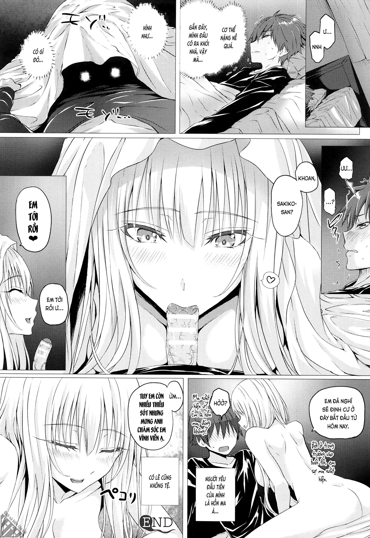 HentaiVN.net - Ảnh 24 - Lần đầu với ma [Yuurei Hatsu Keiken; 幽霊初経験] - Chap 1