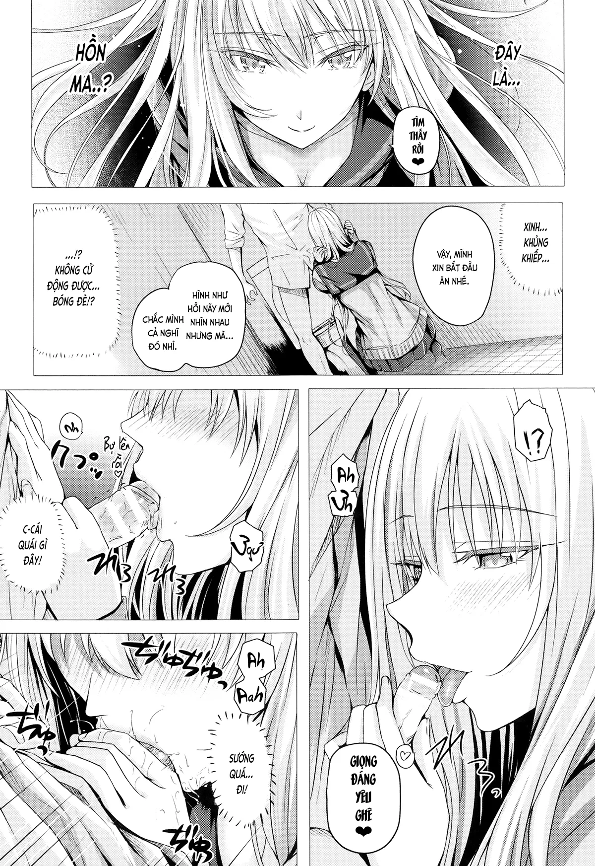HentaiVN.net - Ảnh 5 - Lần đầu với ma [Yuurei Hatsu Keiken; 幽霊初経験] - Chap 1