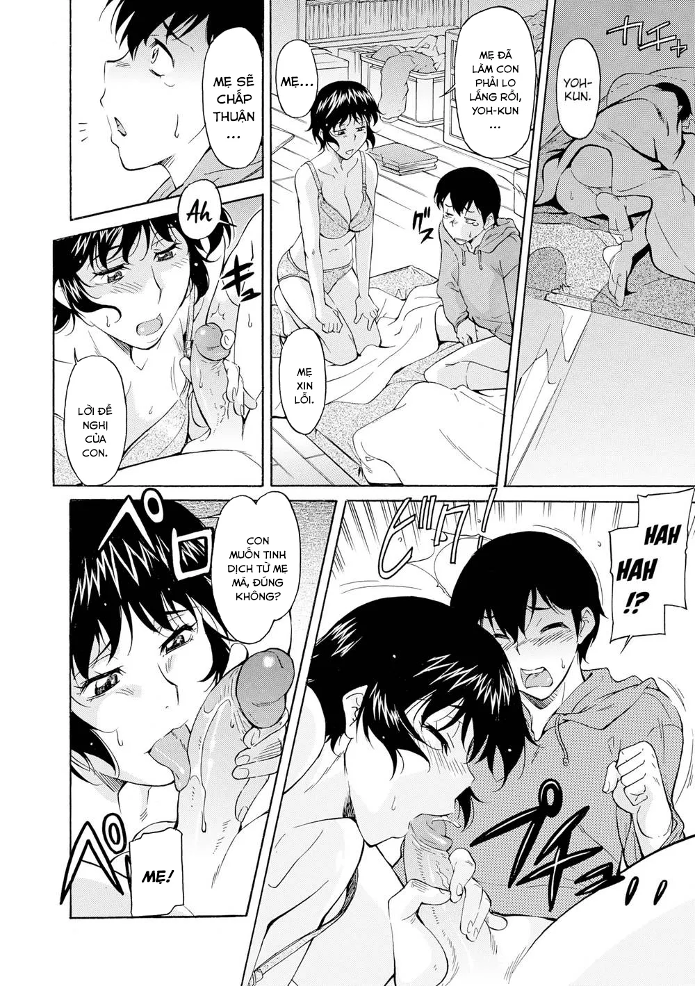 HentaiVN.net - Ảnh 13 - For Mama’s Sake… - Chap 1