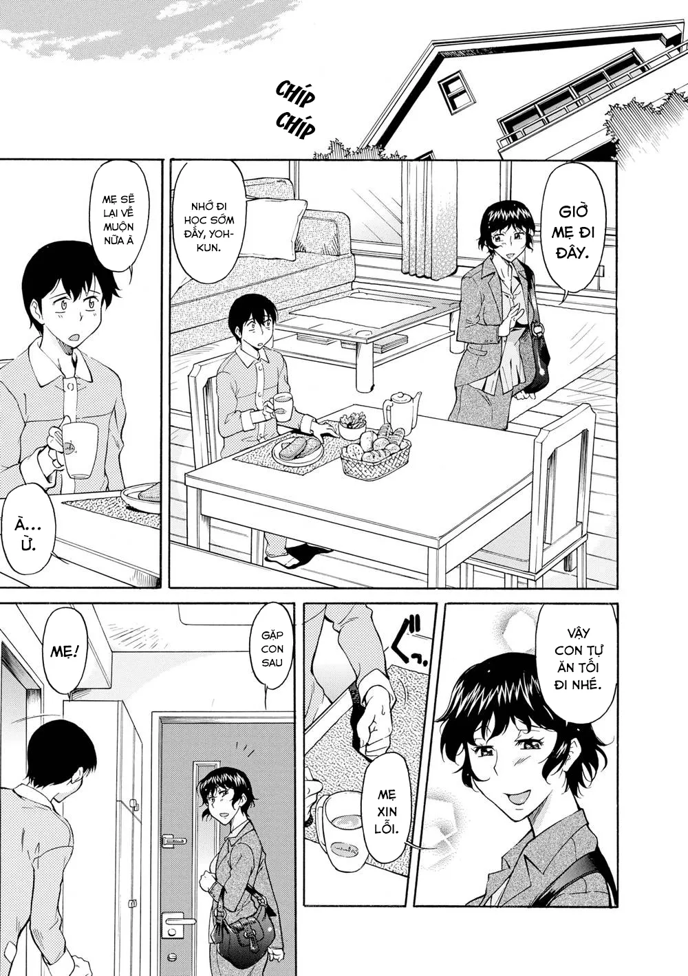 HentaiVN.net - Ảnh 6 - For Mama’s Sake… - Chap 1