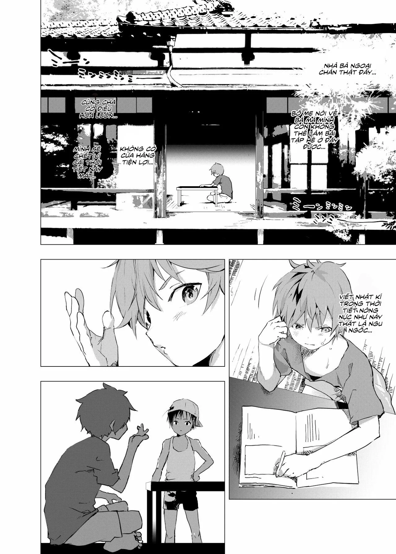 HentaiVN.net - Ảnh 1 - Inaka no Uke Shounen to Tokai no Seme Shounen no Ero Manga - Chap 1
