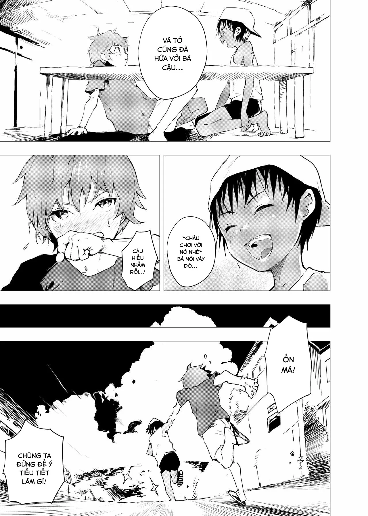 HentaiVN.net - Ảnh 4 - Inaka no Uke Shounen to Tokai no Seme Shounen no Ero Manga - Chap 1