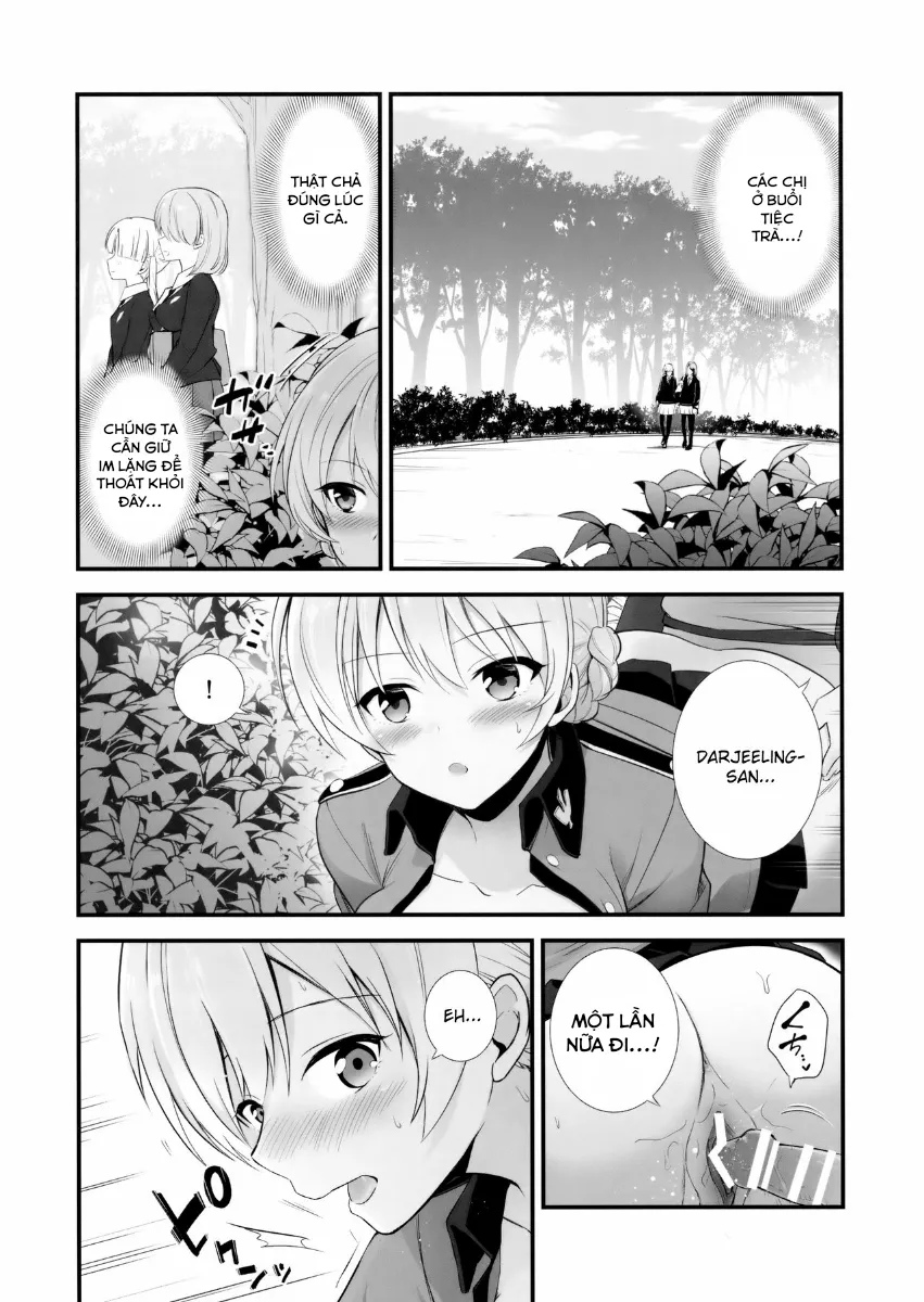 HentaiVN.net - Ảnh 13 - Darjeeling to no Renai Moyou (Girls und Panzer) - Chap 1