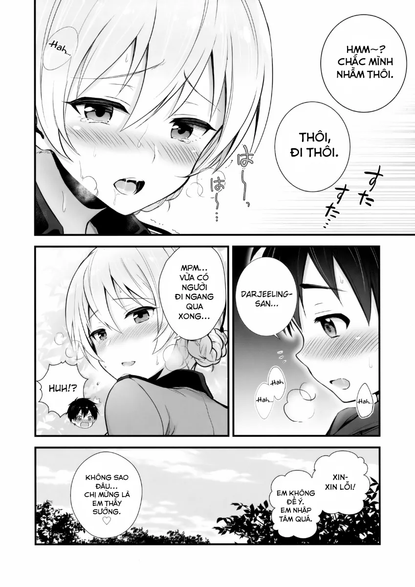 HentaiVN.net - Ảnh 17 - Darjeeling to no Renai Moyou (Girls und Panzer) - Chap 1