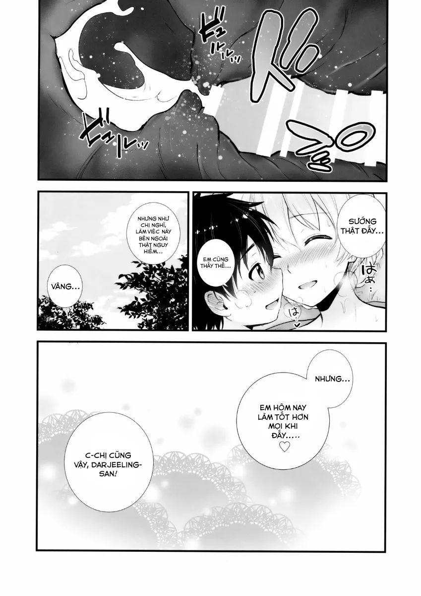 HentaiVN.net - Ảnh 22 - Darjeeling to no Renai Moyou (Girls und Panzer) - Chap 1