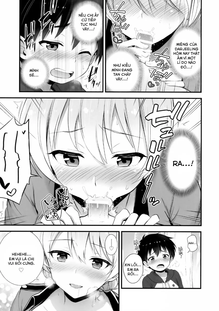 HentaiVN.net - Ảnh 8 - Darjeeling to no Renai Moyou (Girls und Panzer) - Chap 1