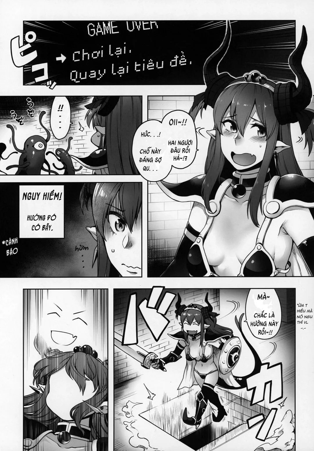 HentaiVN.net - Ảnh 4 - Yuusha Daihaiboku EX II - Chap 1