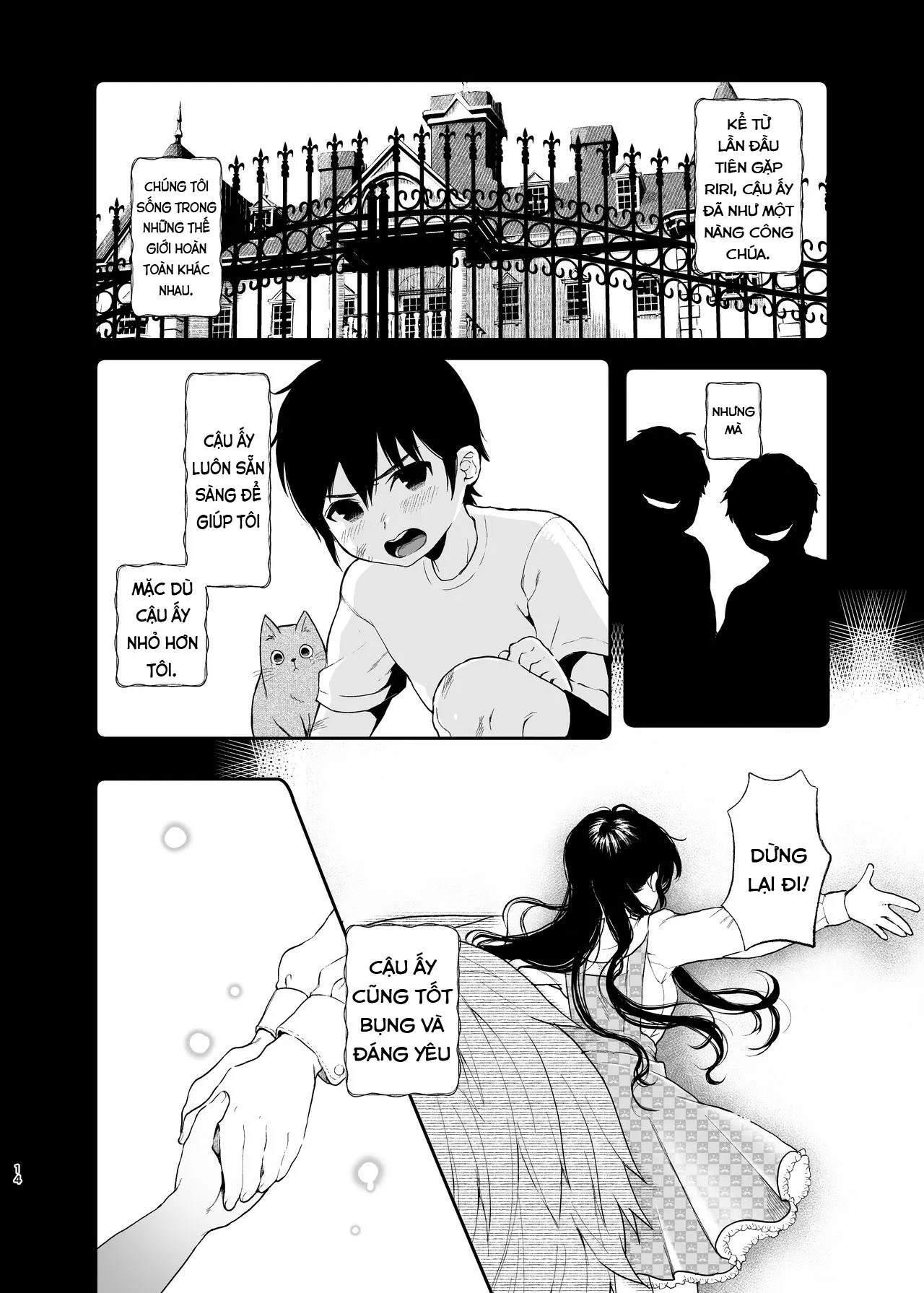 HentaiVN.net - Ảnh 12 - Jorougumo no Hanazono - Chap 1