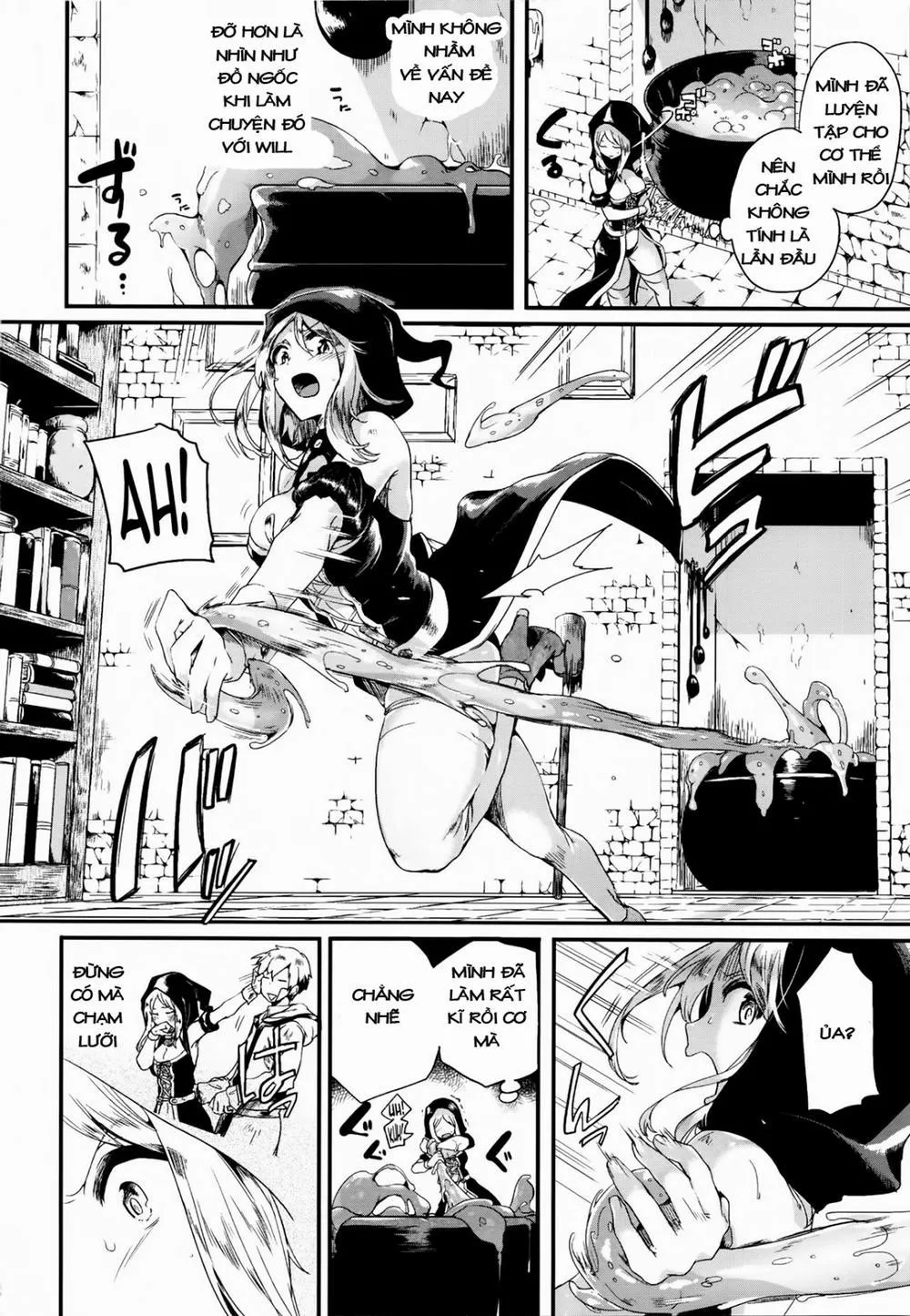 HentaiVN.net - Ảnh 4 - Koisuru Mahou Juku - Chap 1