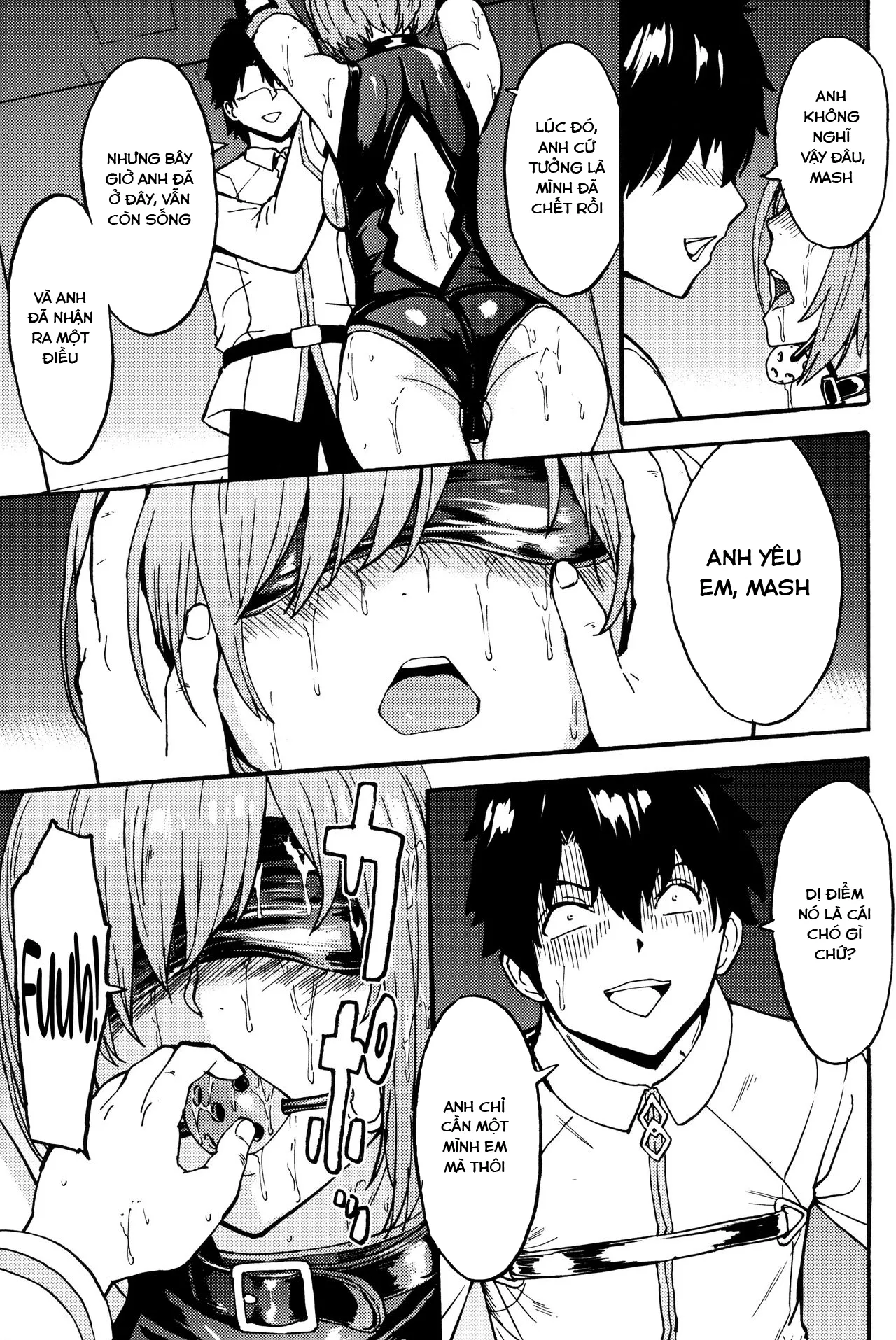HentaiVN.net - Ảnh 5 - Mash Mash Aijoku Mash (Fate Grand Order) - Chap 1