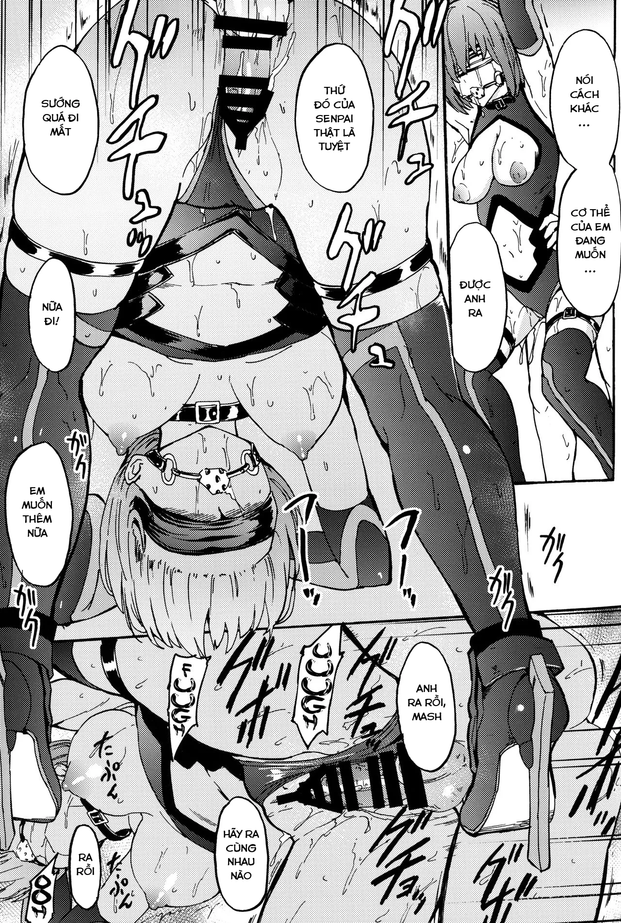 HentaiVN.net - Ảnh 8 - Mash Mash Aijoku Mash (Fate Grand Order) - Chap 1