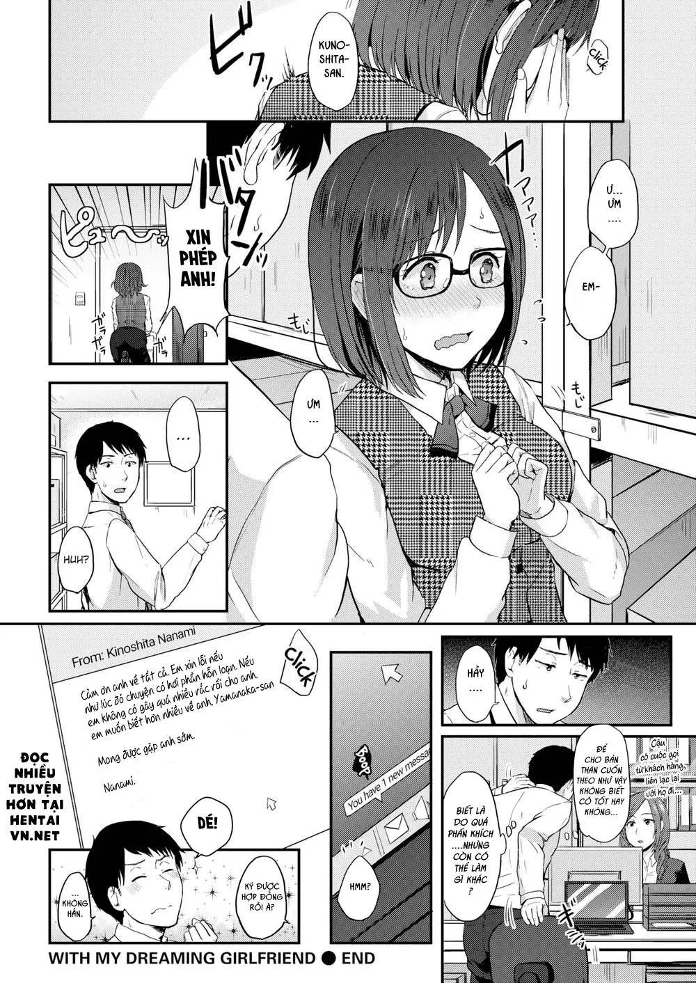 HentaiVN.net - Ảnh 23 - Cô bạn gái trong mơ [With My Dreaming Girlfriend] - Chap 1
