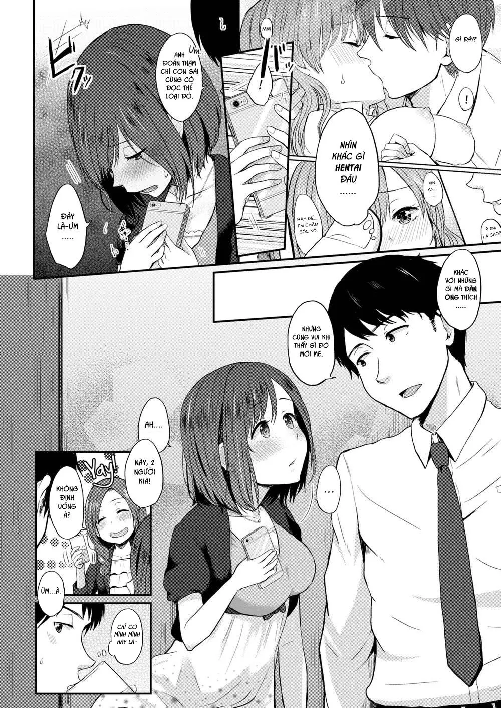 HentaiVN.net - Ảnh 7 - Cô bạn gái trong mơ [With My Dreaming Girlfriend] - Chap 1