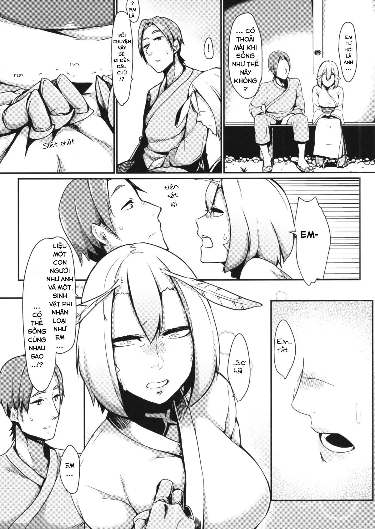 HentaiVN.net - Ảnh 7 - The Mountain Princess' Cocoon [Yamahime no Mayu Mata] - Chap 1