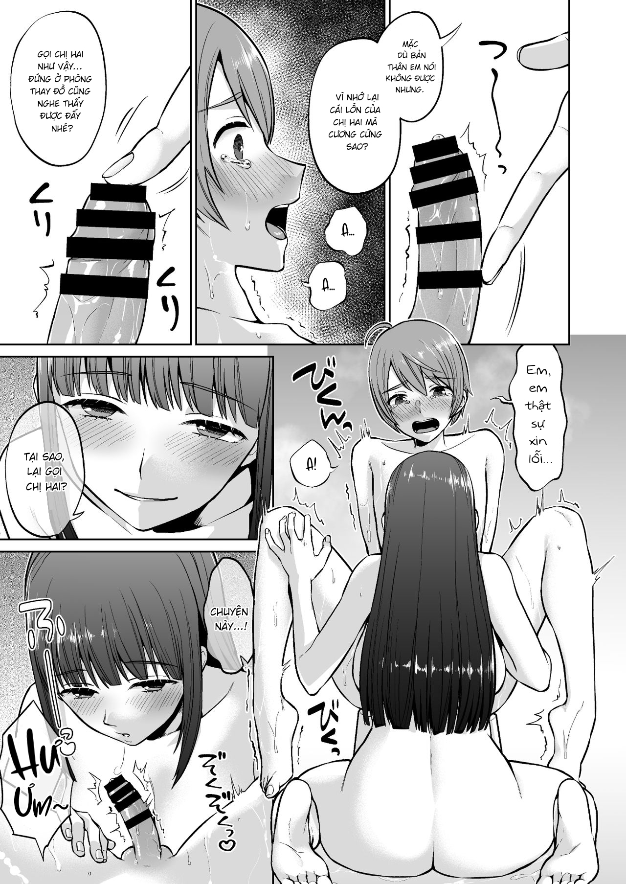 HentaiVN.net - Ảnh 17 - Bản tính dâm đãng của chị gái điềm tĩnh [Ottori Onee-chan no Ecchi na Honshou] - Chap 1