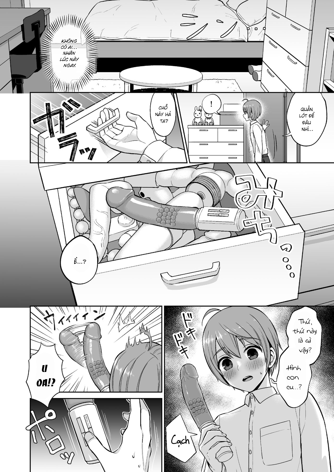 HentaiVN.net - Ảnh 8 - Bản tính dâm đãng của chị gái điềm tĩnh [Ottori Onee-chan no Ecchi na Honshou] - Chap 1