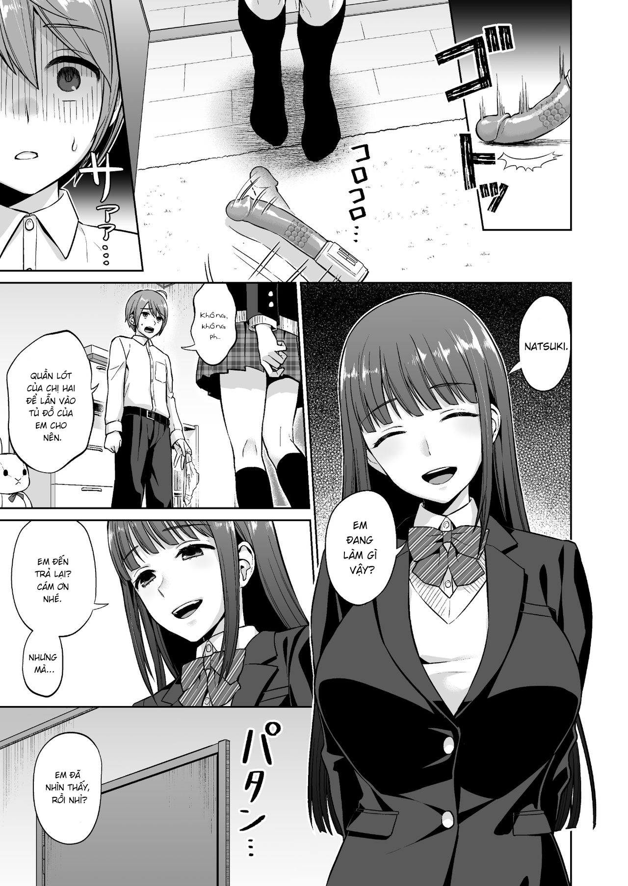 HentaiVN.net - Ảnh 9 - Bản tính dâm đãng của chị gái điềm tĩnh [Ottori Onee-chan no Ecchi na Honshou] - Chap 1
