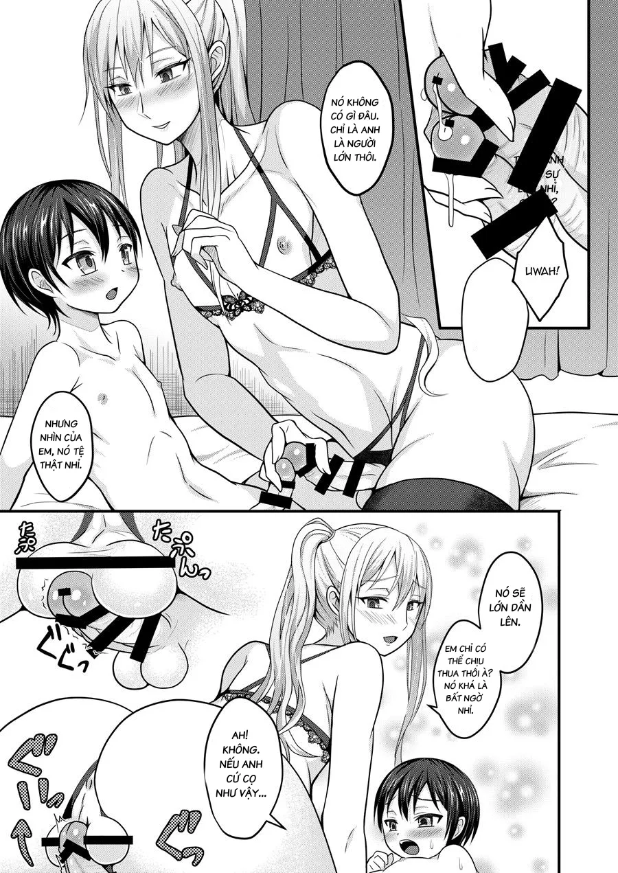 HentaiVN.net - Ảnh 14 - Amaetagari Na Otouto wa Onee-chan Banare ga Dekinai - Chap 1