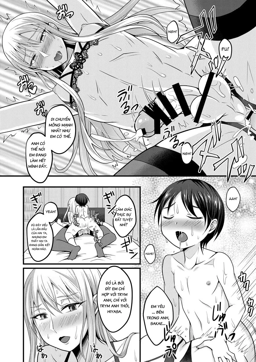 HentaiVN.net - Ảnh 19 - Amaetagari Na Otouto wa Onee-chan Banare ga Dekinai - Chap 1