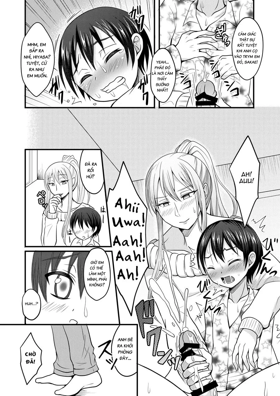 HentaiVN.net - Ảnh 7 - Amaetagari Na Otouto wa Onee-chan Banare ga Dekinai - Chap 1