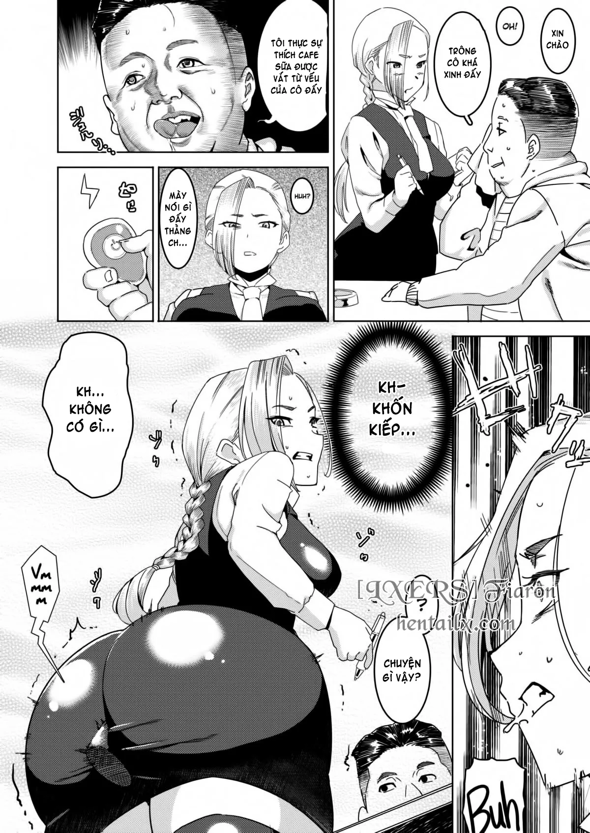 HentaiVN.net - Ảnh 11 - Lady Cafe - Chap 1