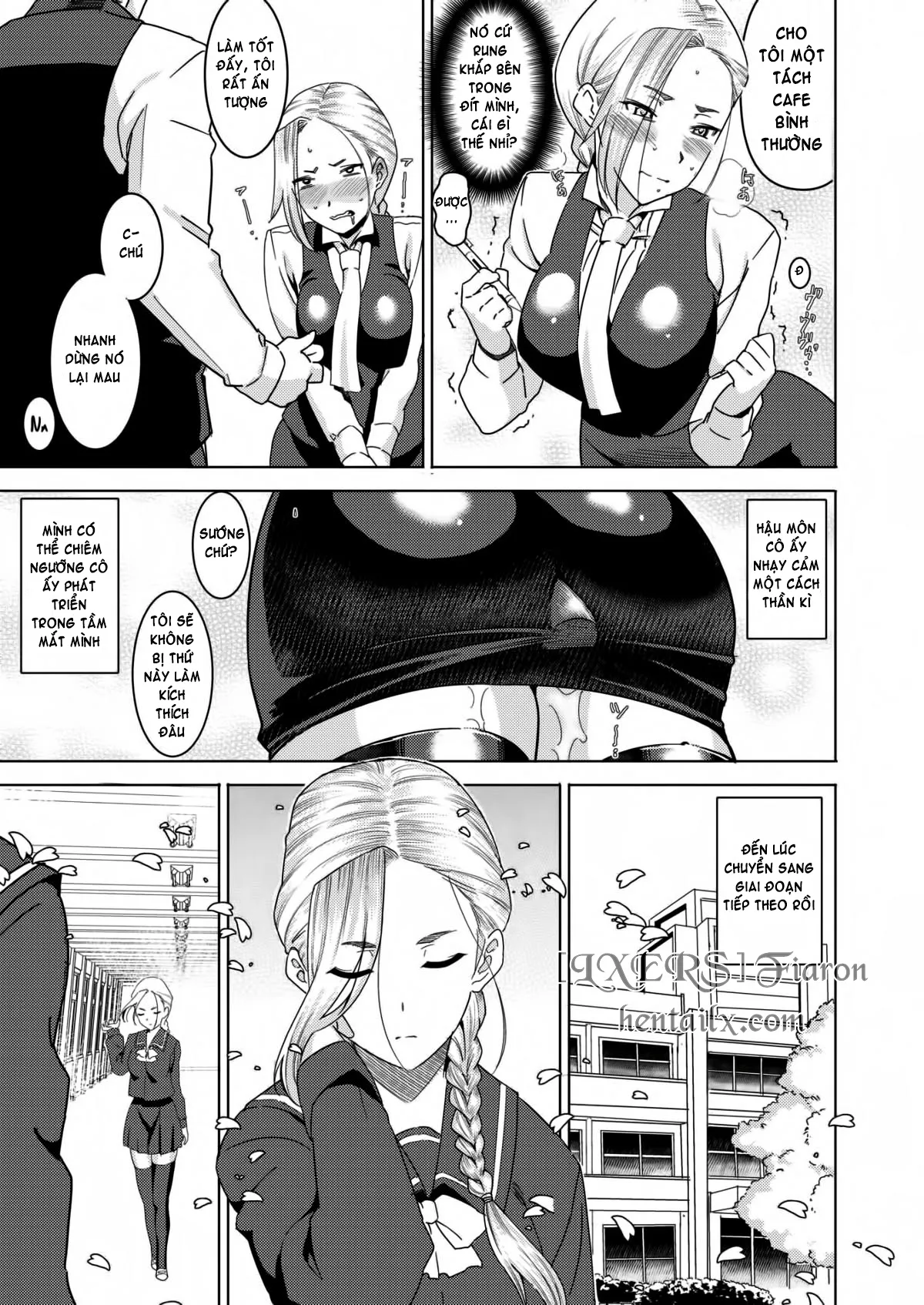 HentaiVN.net - Ảnh 12 - Lady Cafe - Chap 1