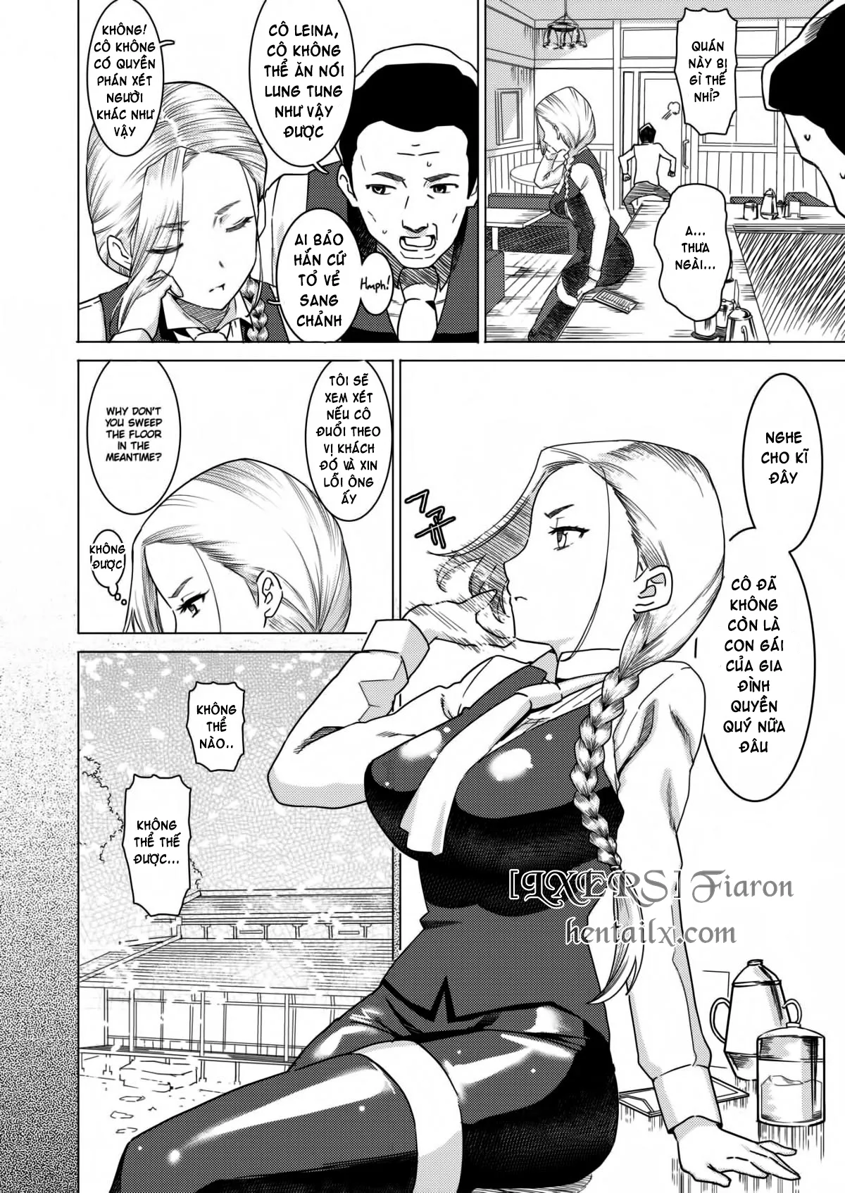 HentaiVN.net - Ảnh 3 - Lady Cafe - Chap 1