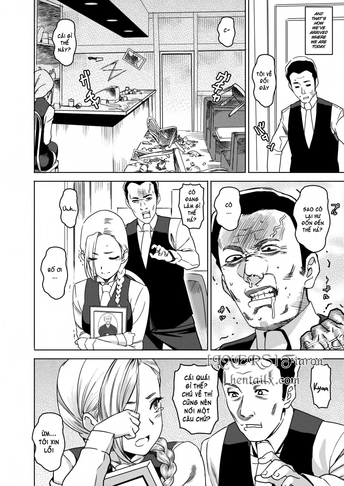 HentaiVN.net - Ảnh 5 - Lady Cafe - Chap 1