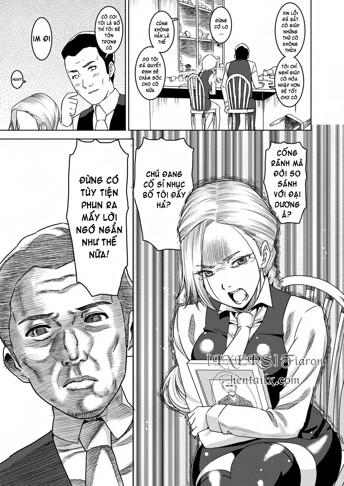 HentaiVN.net - Ảnh 6 - Lady Cafe - Chap 1
