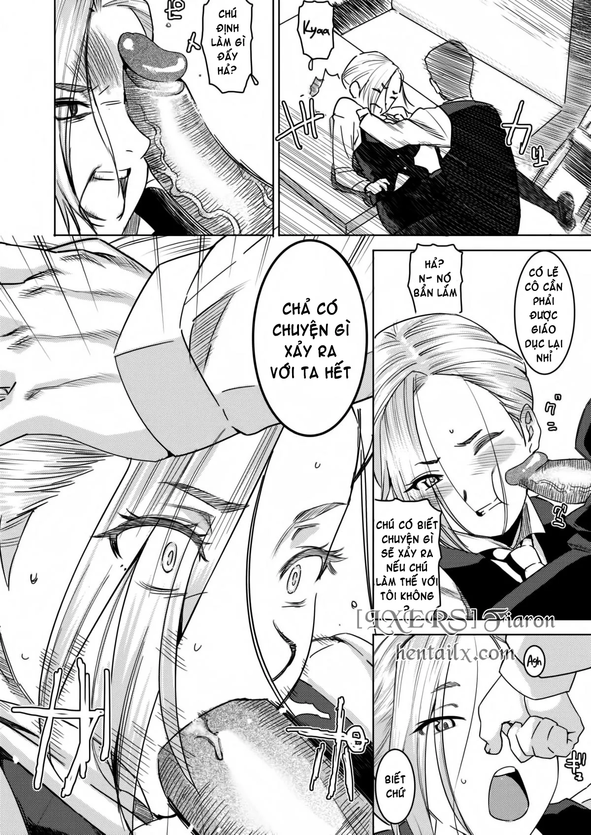 HentaiVN.net - Ảnh 7 - Lady Cafe - Chap 1