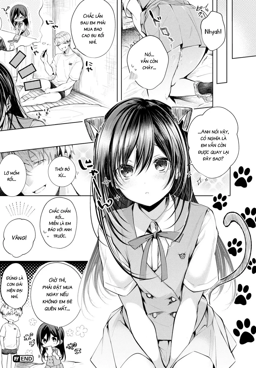 HentaiVN.net - Ảnh 11 - Lost Kitten's Repayment - Continued - Chap 1