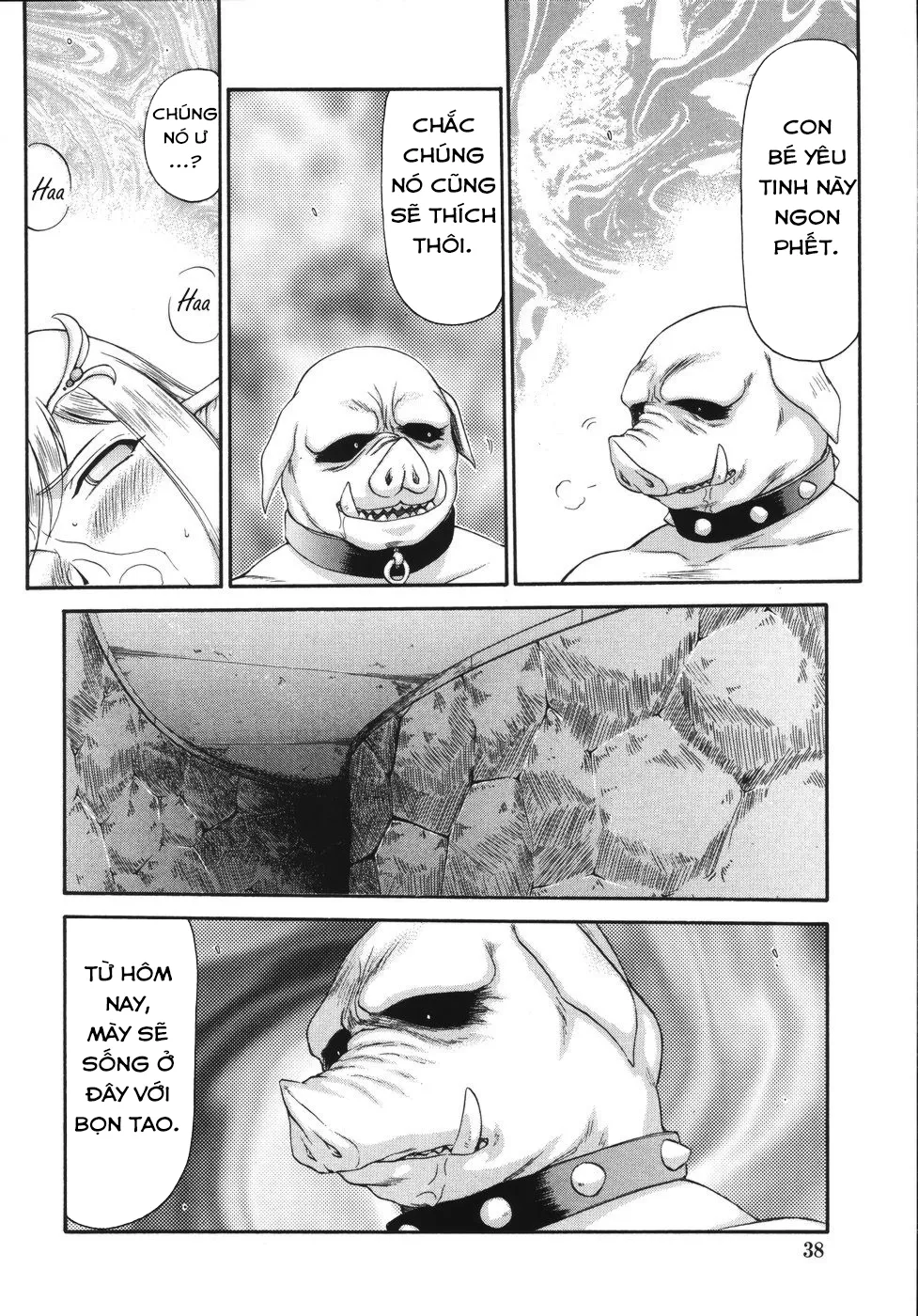HentaiVN.net - Ảnh 11 - Heo Đụ Yêu Tinh! [Princess Elicia] - Chap 1