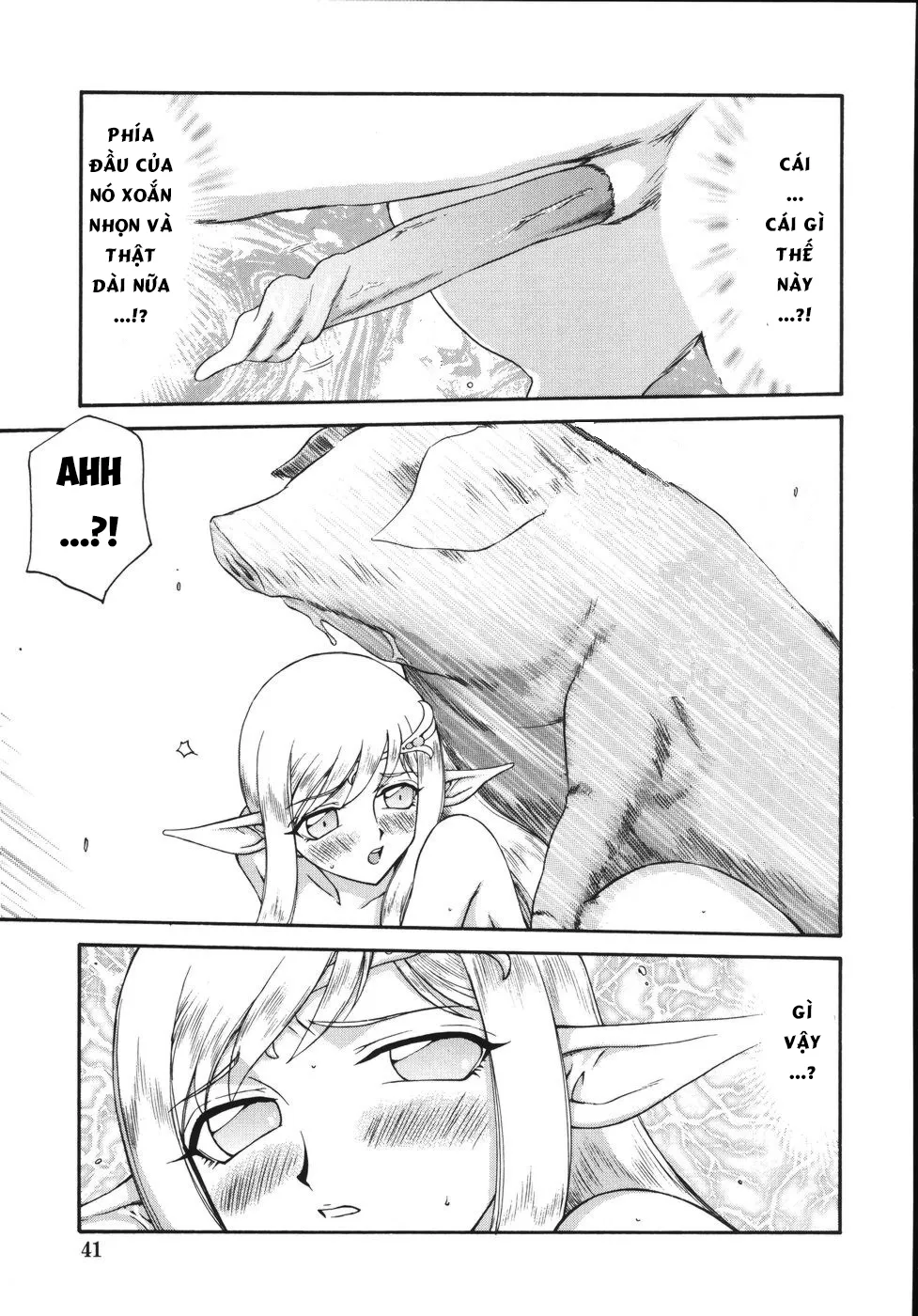 HentaiVN.net - Ảnh 14 - Heo Đụ Yêu Tinh! [Princess Elicia] - Chap 1