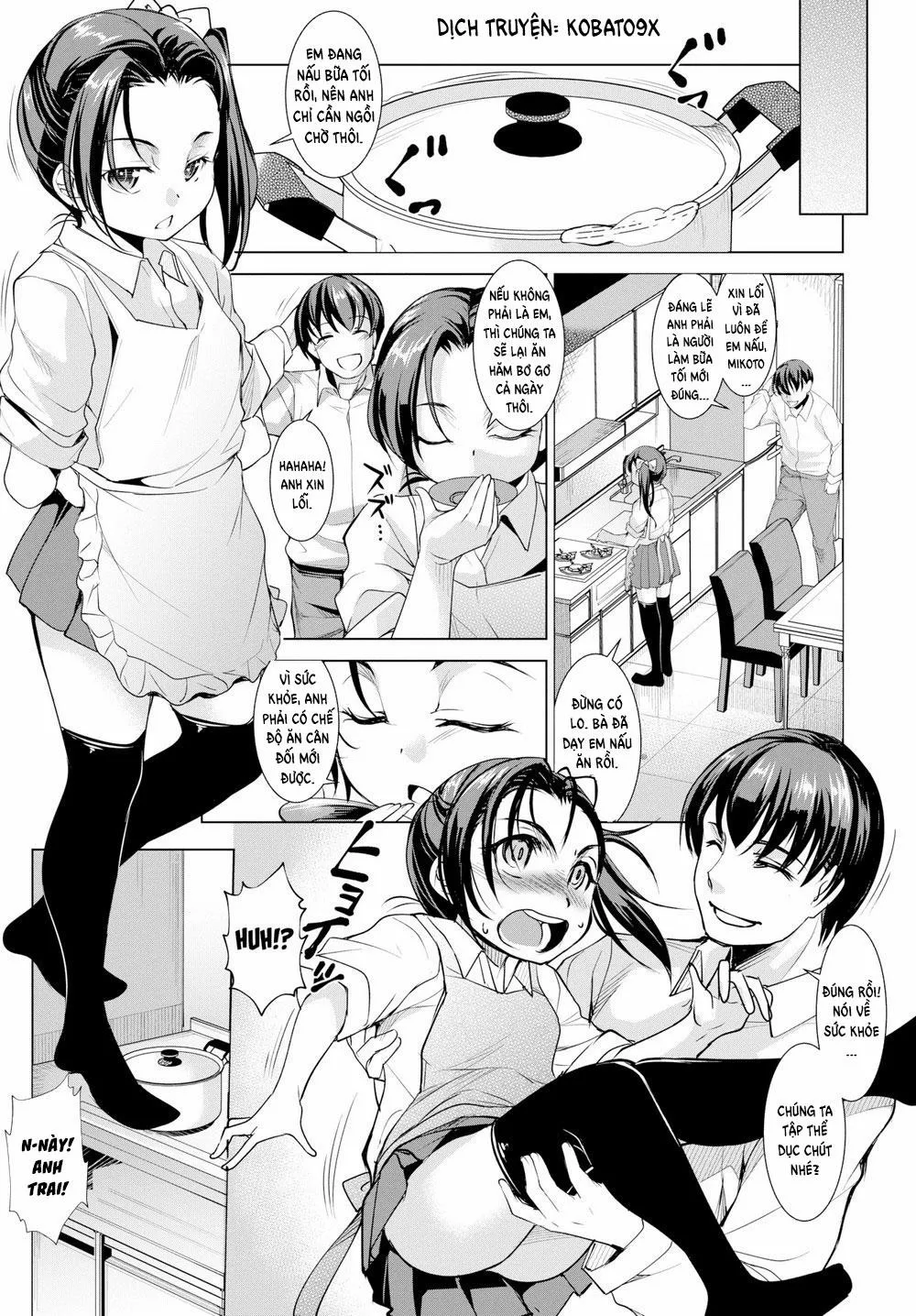 HentaiVN.net - Ảnh 3 - *** with Big Brother - Chap 1