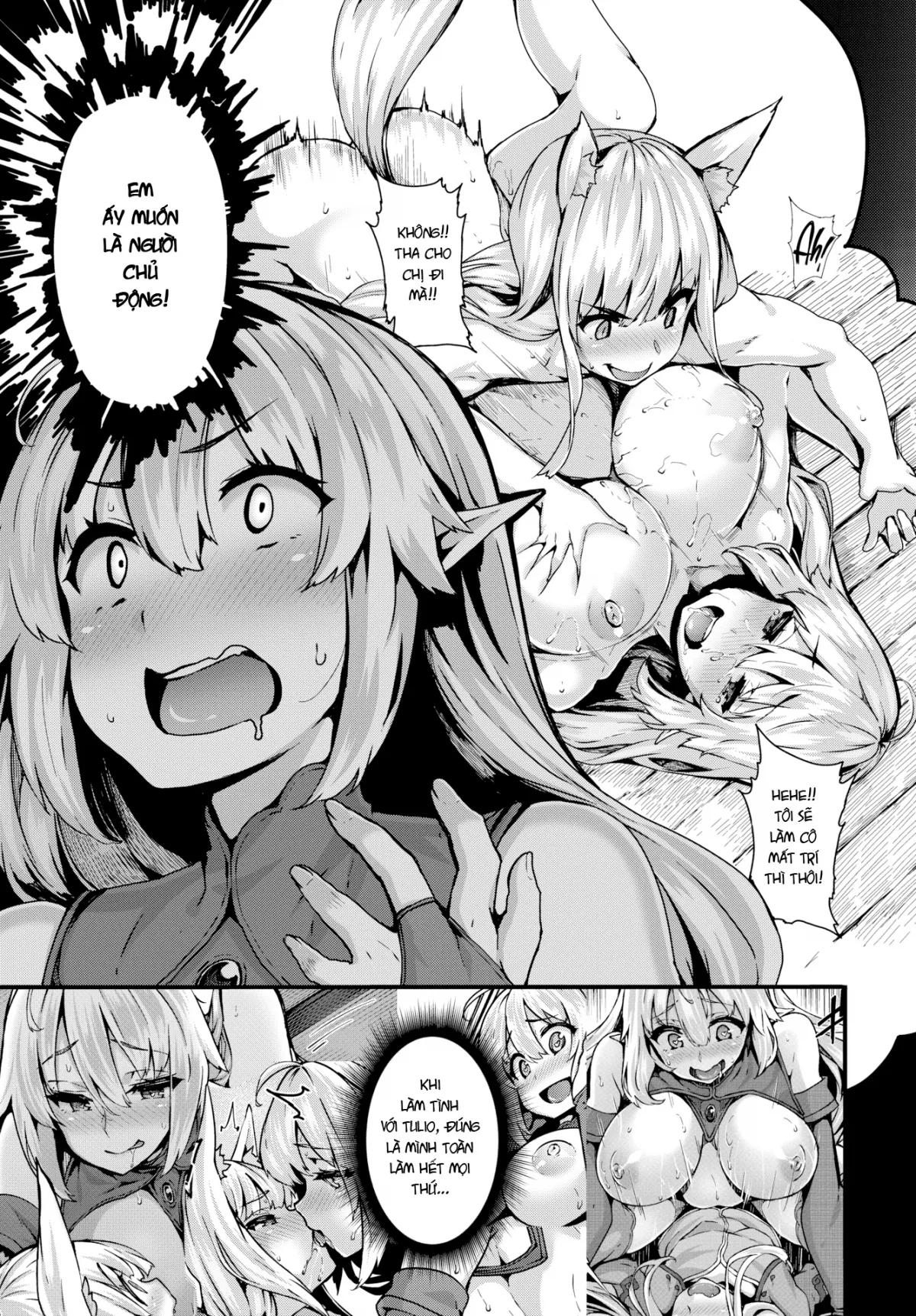 HentaiVN.net - Ảnh 3 - Cuộc phiêu lưu đáng yêu của Onee và shota [The Elf Onee-Shota Author] - Chap 2
