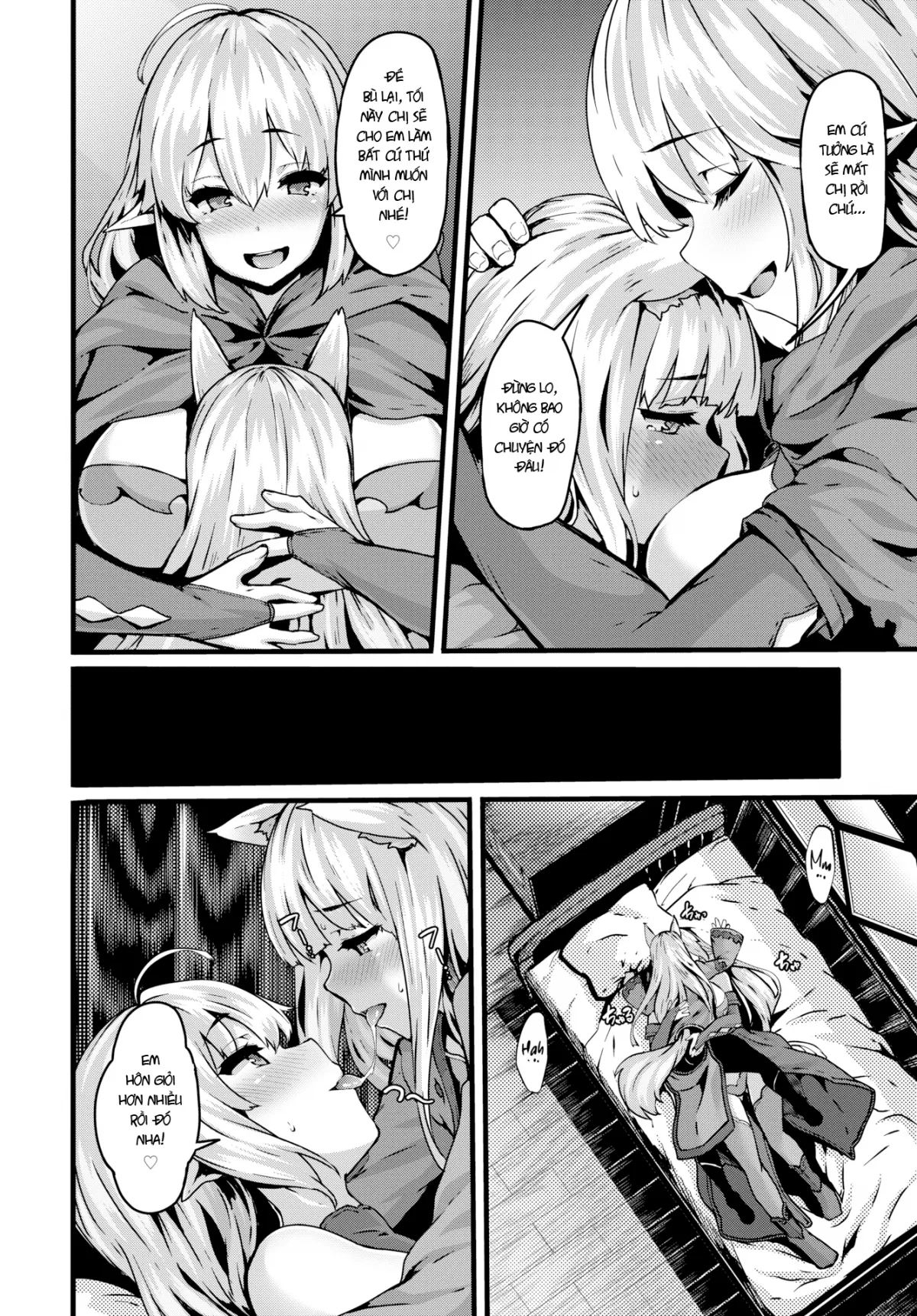 HentaiVN.net - Ảnh 8 - Cuộc phiêu lưu đáng yêu của Onee và shota [The Elf Onee-Shota Author] - Chap 2