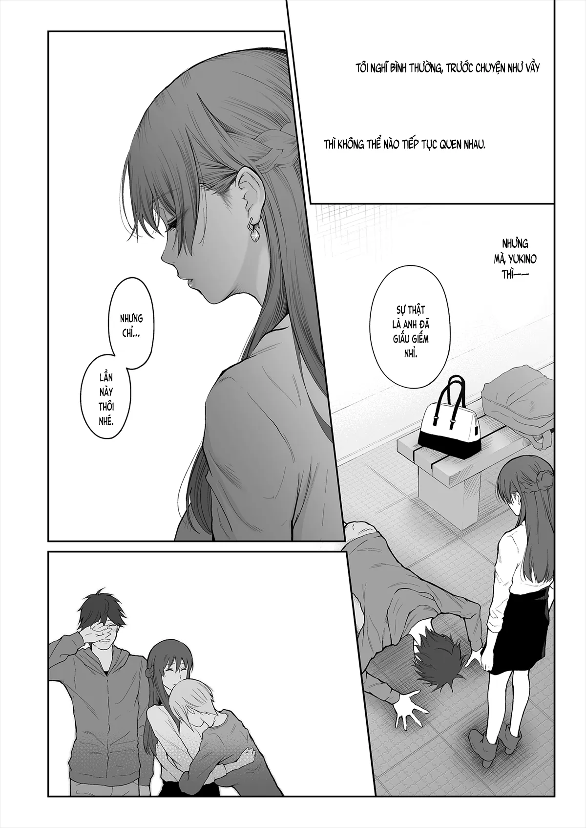 HentaiVN.net - Ảnh 13 - Chuyện bốn người và sự trả đũa (nguyên tác) [Shikaku to Batsu (original); シカクとバツ (オリジナル)] - Chap 1