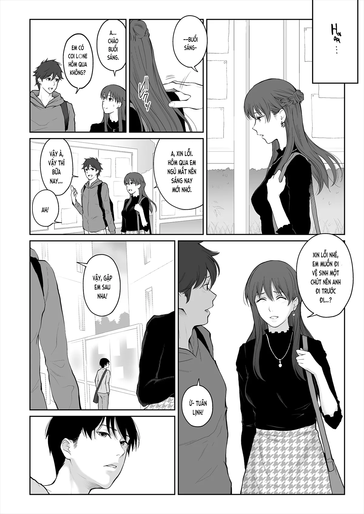 HentaiVN.net - Ảnh 15 - Chuyện bốn người và sự trả đũa (nguyên tác) [Shikaku to Batsu (original); シカクとバツ (オリジナル)] - Chap 1