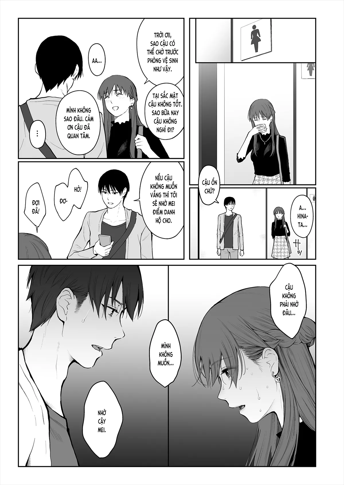 HentaiVN.net - Ảnh 16 - Chuyện bốn người và sự trả đũa (nguyên tác) [Shikaku to Batsu (original); シカクとバツ (オリジナル)] - Chap 1