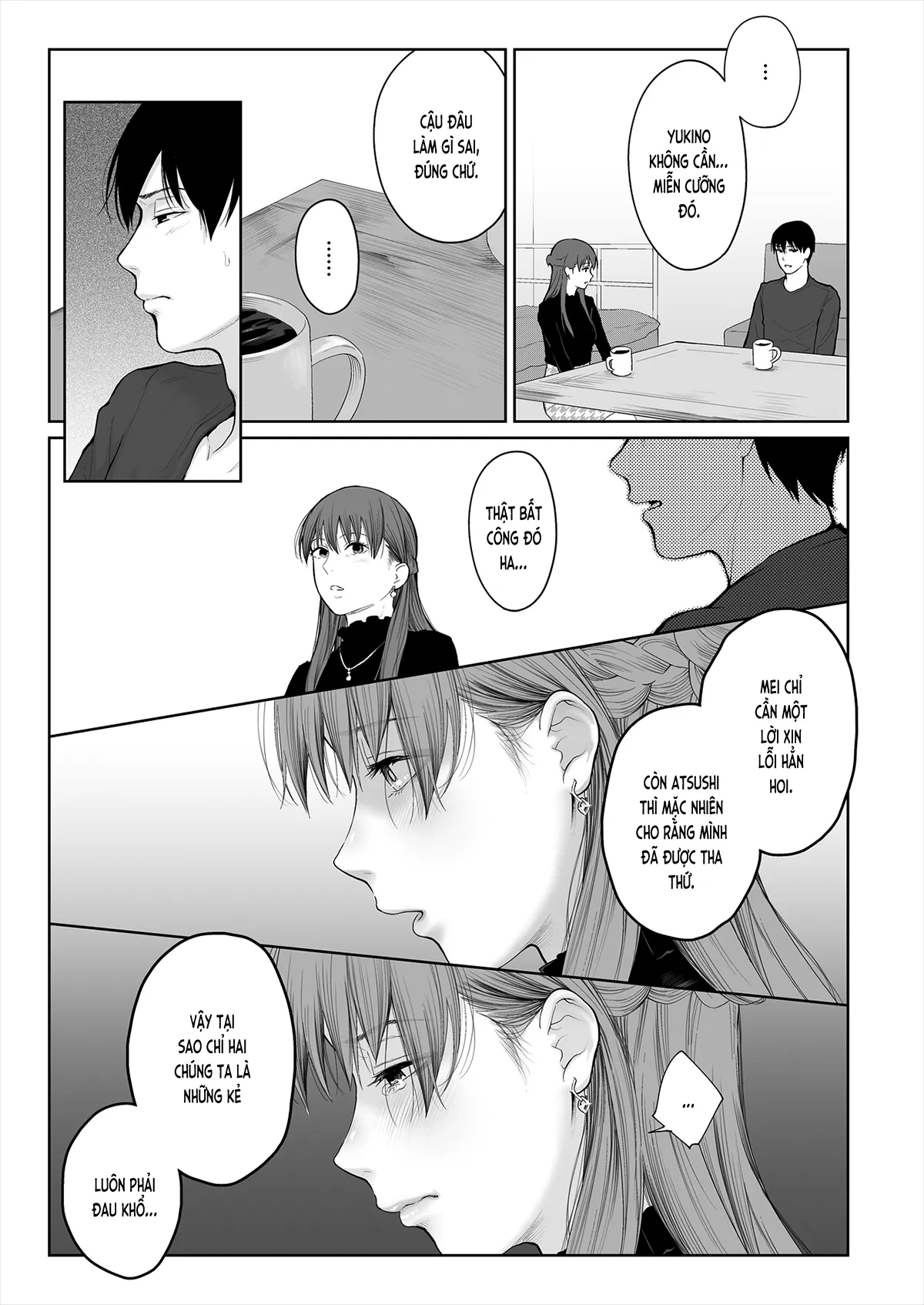 HentaiVN.net - Ảnh 18 - Chuyện bốn người và sự trả đũa (nguyên tác) [Shikaku to Batsu (original); シカクとバツ (オリジナル)] - Chap 1