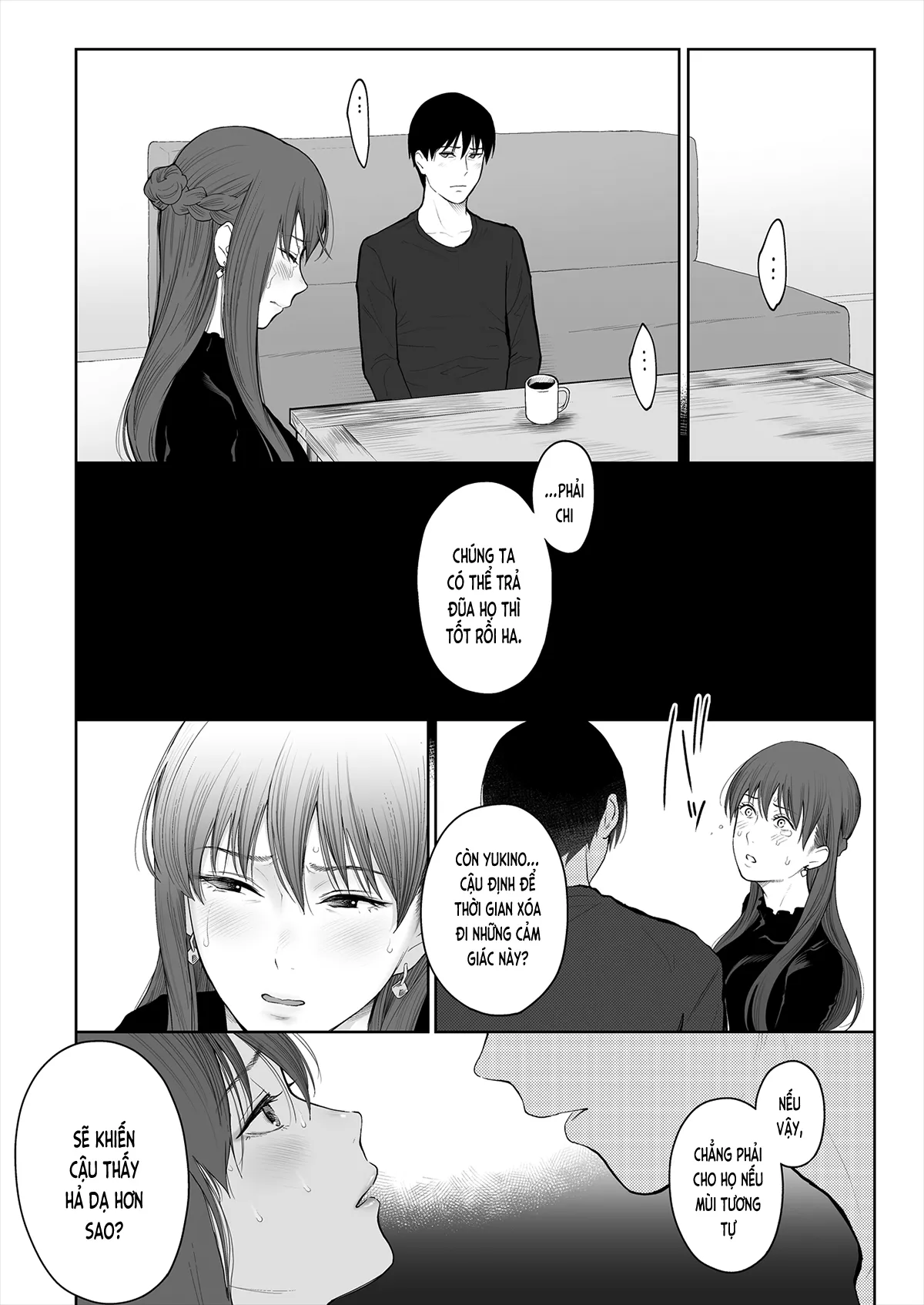 HentaiVN.net - Ảnh 19 - Chuyện bốn người và sự trả đũa (nguyên tác) [Shikaku to Batsu (original); シカクとバツ (オリジナル)] - Chap 1