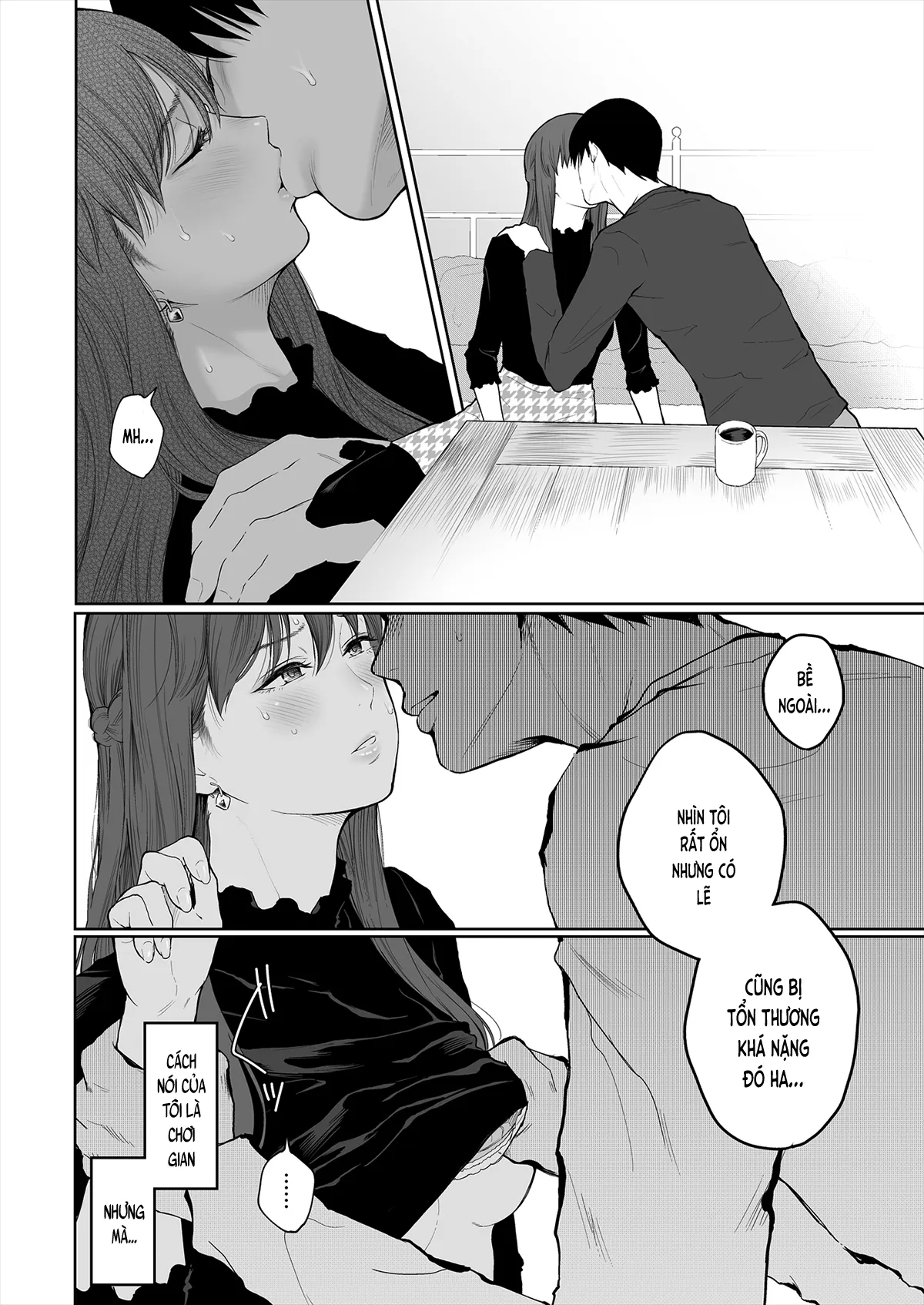HentaiVN.net - Ảnh 21 - Chuyện bốn người và sự trả đũa (nguyên tác) [Shikaku to Batsu (original); シカクとバツ (オリジナル)] - Chap 1