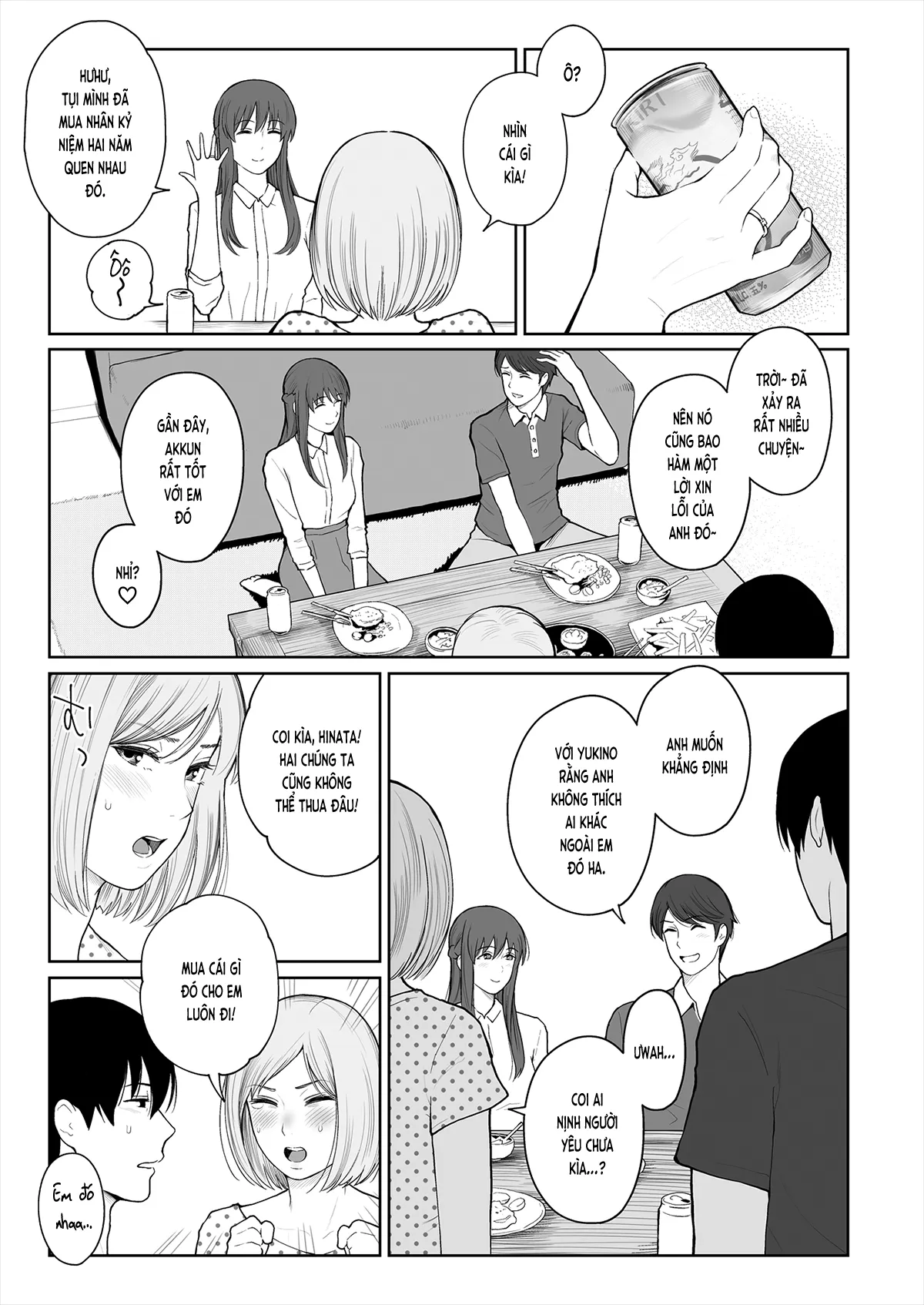HentaiVN.net - Ảnh 21 - Chuyện bốn người và sự trả đũa (nguyên tác) [Shikaku to Batsu (original); シカクとバツ (オリジナル)] - Chap 2