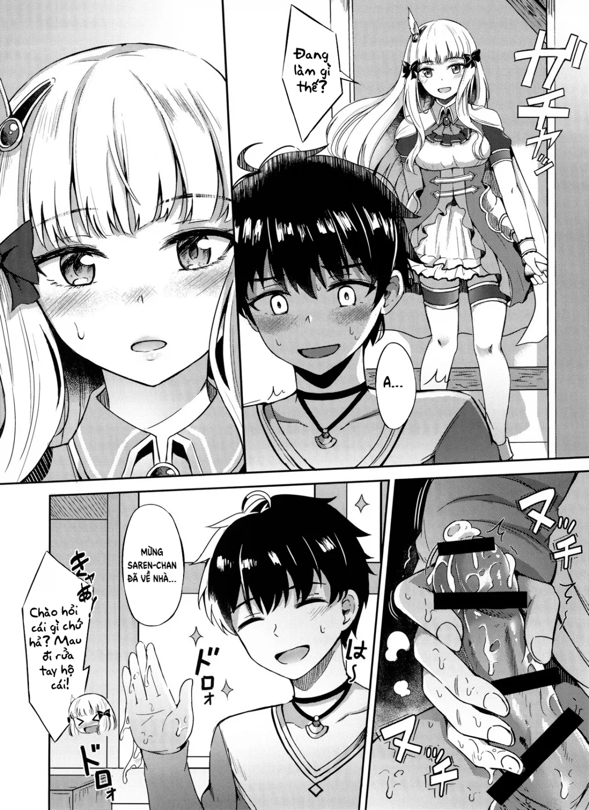 HentaiVN.net - Ảnh 6 - Saren no Himitsu Rendezvous - Chap 1