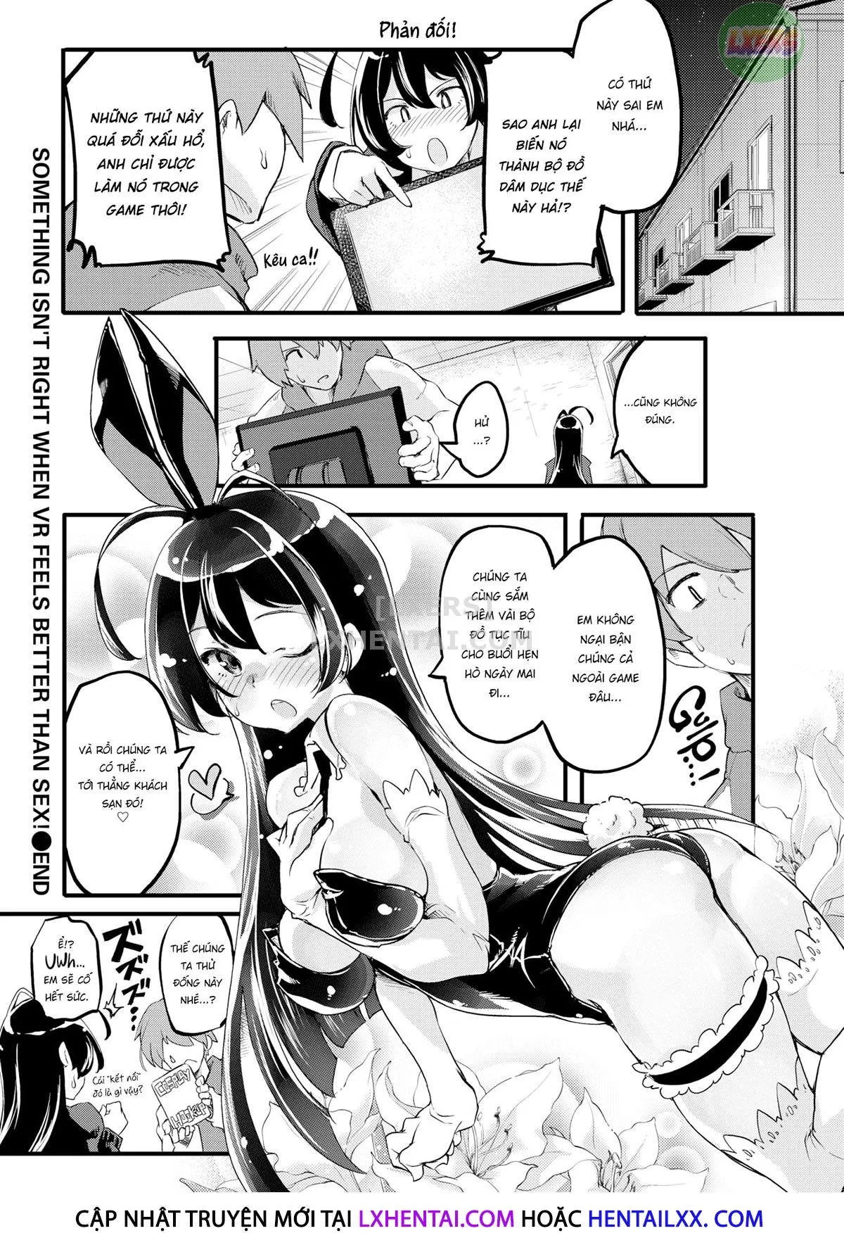 HentaiVN.net - Ảnh 19 - Hình như sai sai khi chịch ảo sướng hơn làm thật - Chap 1