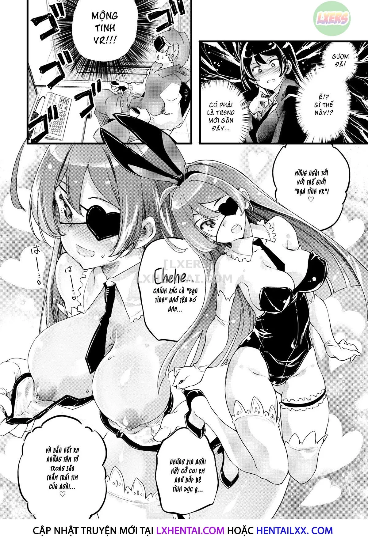 HentaiVN.net - Ảnh 3 - Hình như sai sai khi chịch ảo sướng hơn làm thật - Chap 1