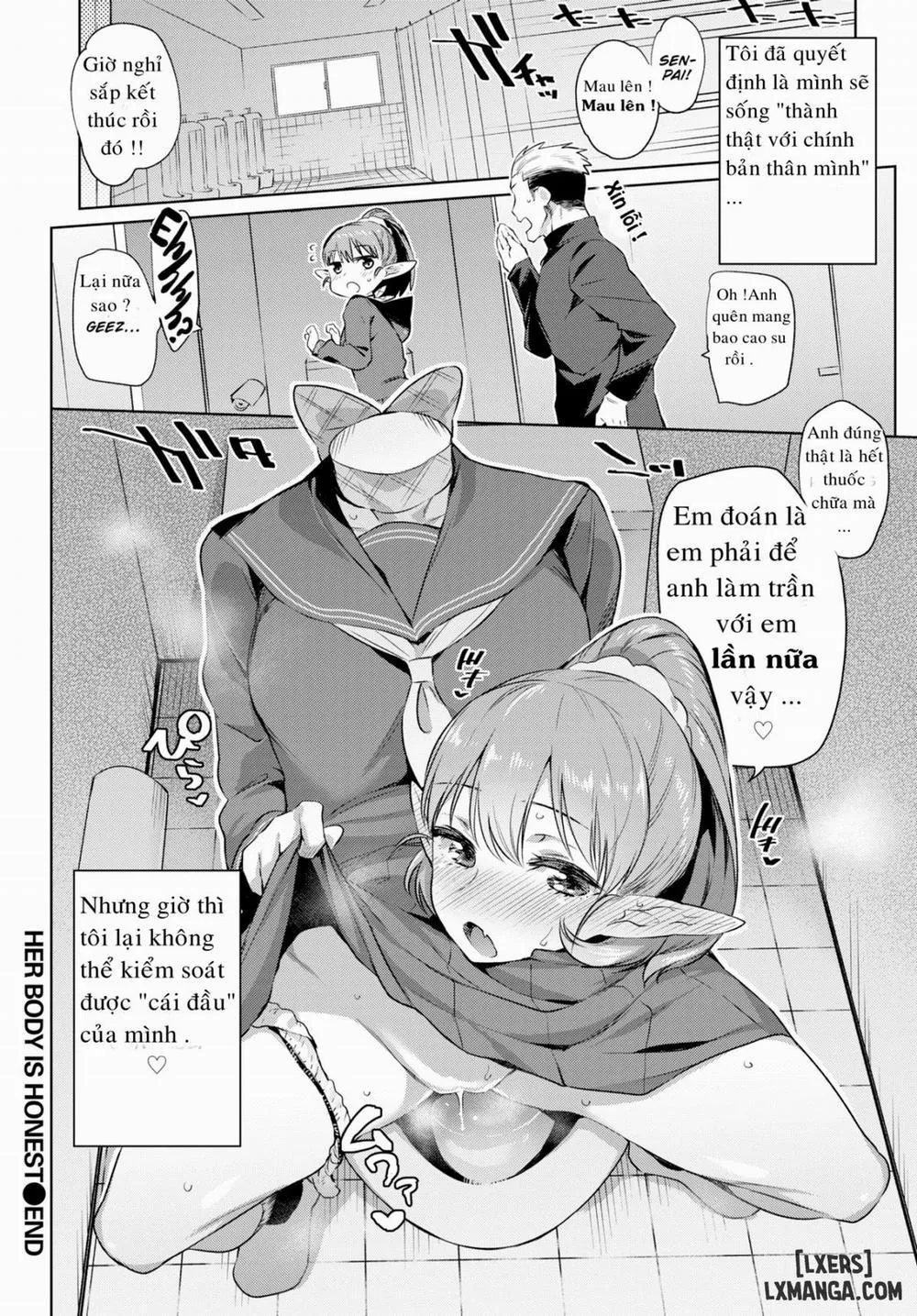 HentaiVN.net - Ảnh 21 - Her Body Is Honest - Chap 1