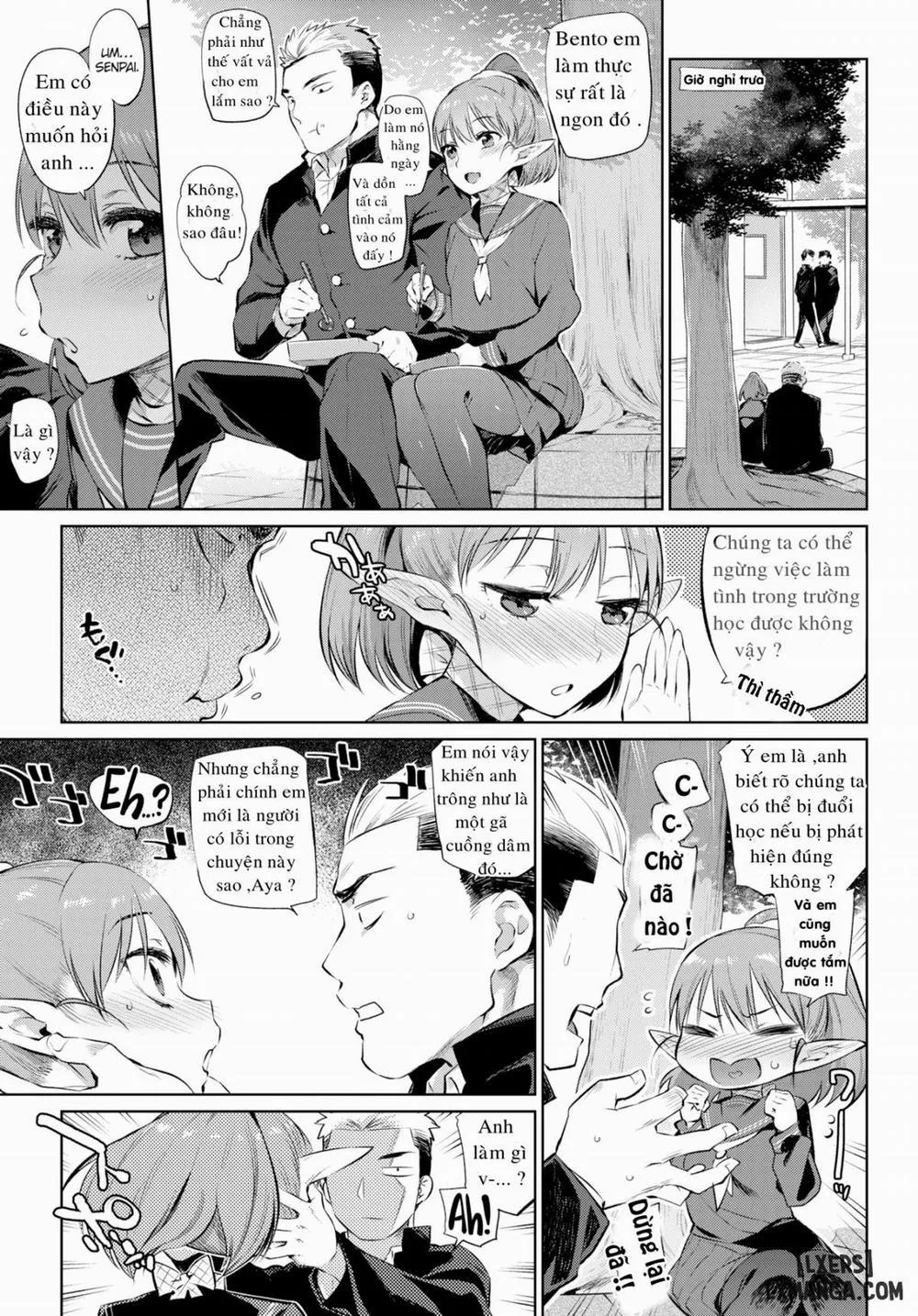HentaiVN.net - Ảnh 4 - Her Body Is Honest - Chap 1