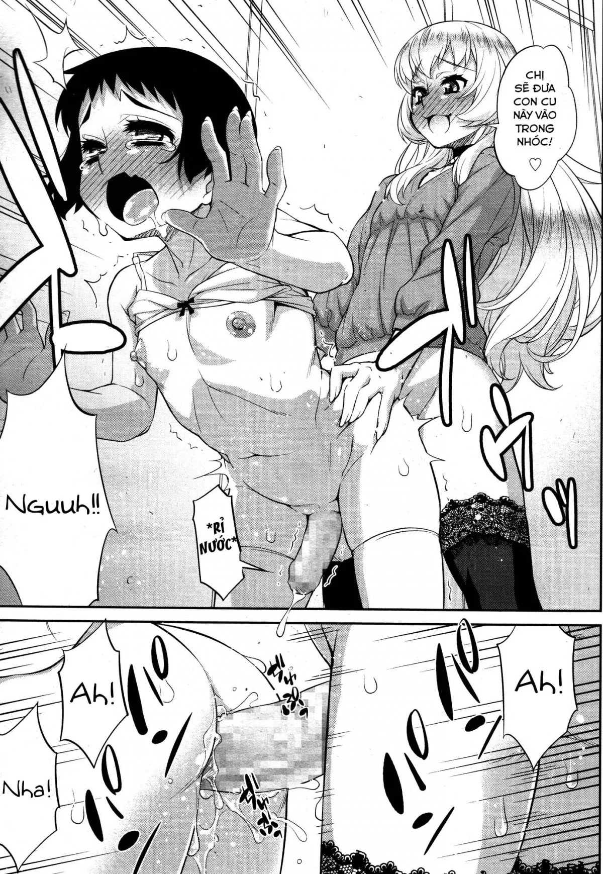 HentaiVN.net - Ảnh 17 - Tóc bạch kim [Giniro Nexus; 銀色ネクサス] - Chap 1