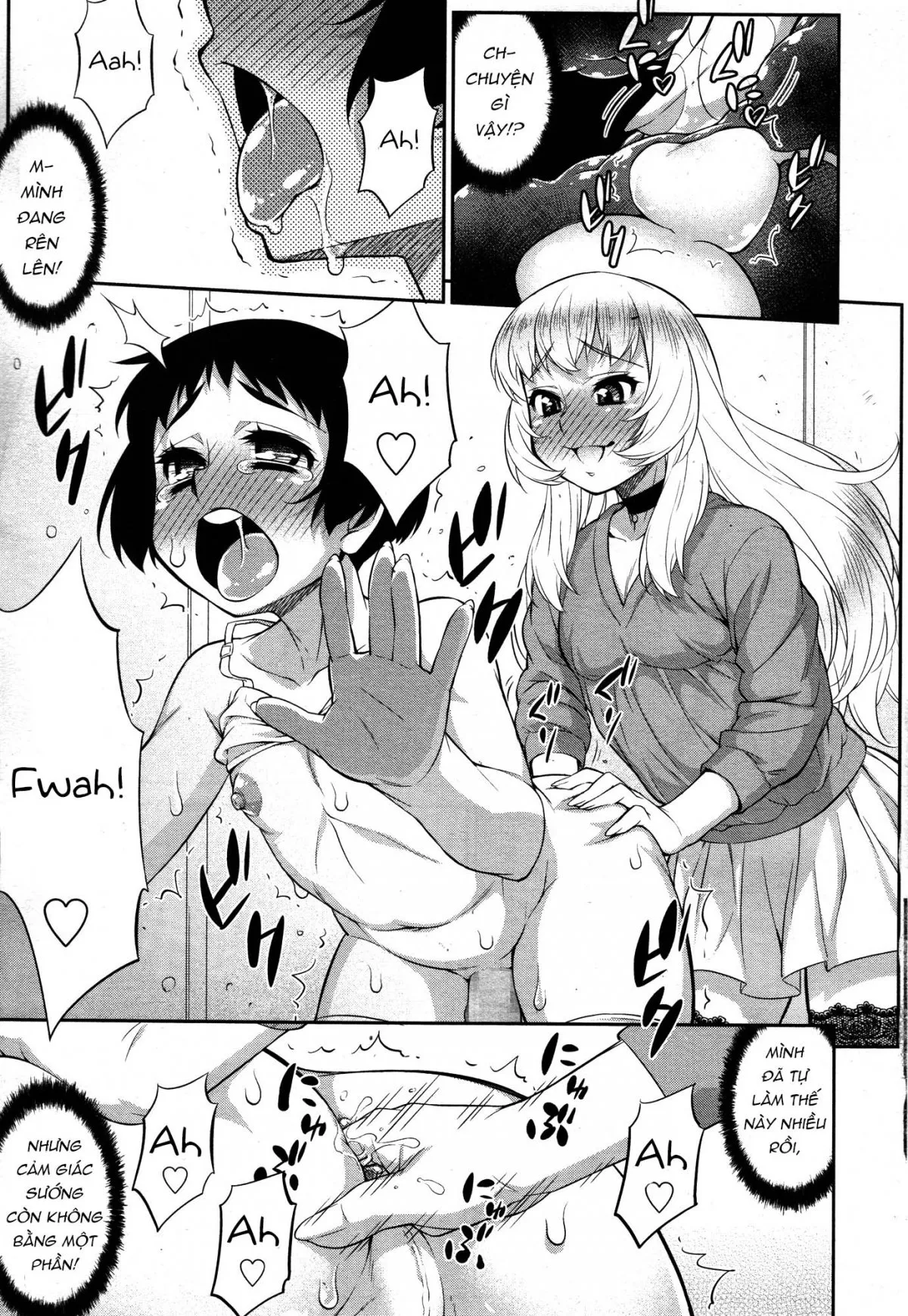 HentaiVN.net - Ảnh 9 - Tóc bạch kim [Giniro Nexus; 銀色ネクサス] - Chap 1
